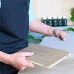 Wood Coat Australia_Engineered Prefinished Flooring_Timber European Oak_Sustainable Flooring_Eco friendly Floors_Man checking timber coatings
