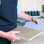 Wood Coat Australia_Engineered Prefinished Flooring_Timber European Oak_Sustainable Flooring_Eco friendly Floors_Man checking timber coatings